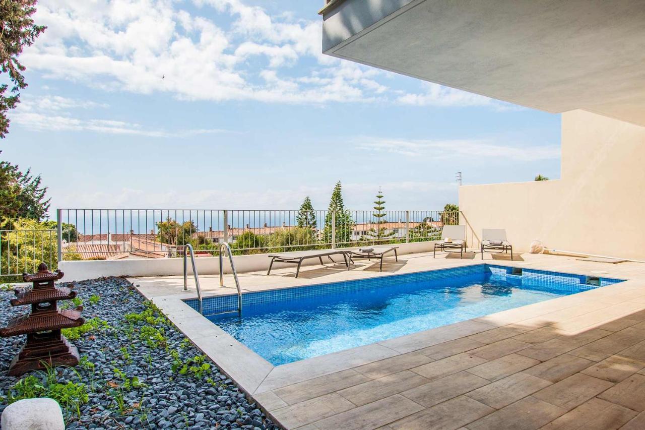 Capistrano Garden, Piscina Privada Y Vistas Al Mar Villa Nerja Bagian luar foto