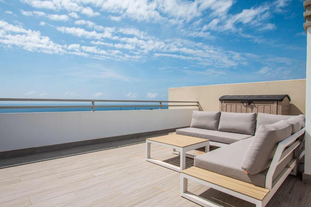 Capistrano Garden, Piscina Privada Y Vistas Al Mar Villa Nerja Bagian luar foto